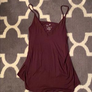 Cranberry tank top